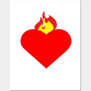 Sacred Heart Symbol Posters and Art